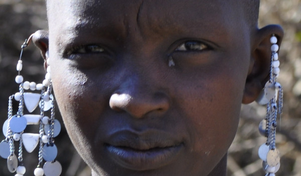 Africa ragazza Masai