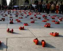 Femminicidio manif scarpe rosse