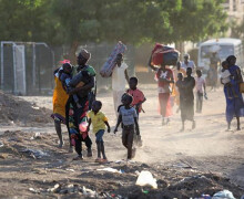 sudan, sfollati - foto Unicef